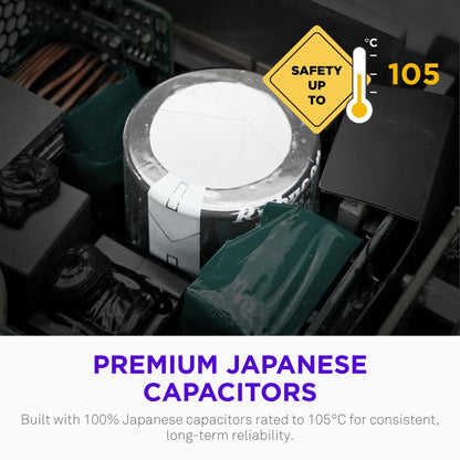 NZXT C850 SFX Gold - Fuente de alimentación SFX ATX 3.1 de 850 W - 80 Plus Gold - Cybenetics Platinum - Totalmente Modular - PCIe 5.1 600W 12V-2x6 - Condensadores japoneses - Negro