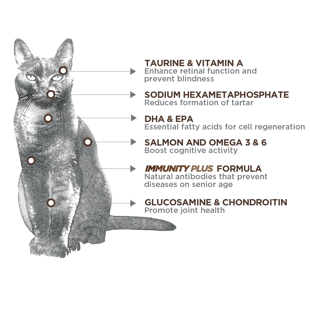 Nupec Comida para Gatos Felino Senior 3 kg - Paquete de 1