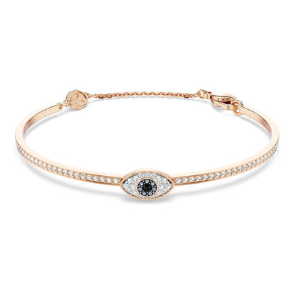 Swarovski Colección Symbolica, Ojo, multicolor, chapado en oro rosa - Pulsera Symbolica - M
