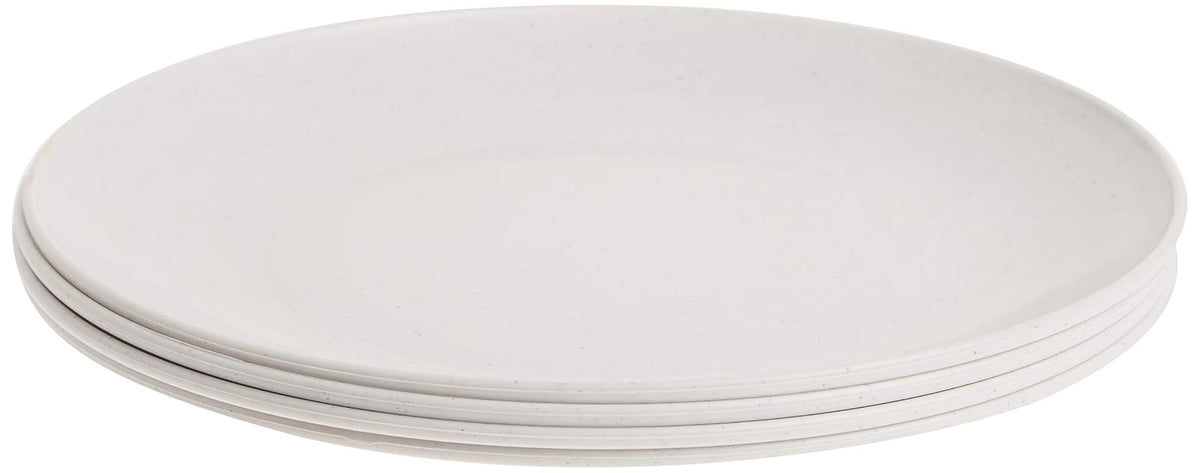 Nordic Ware Everyday Plates (Set of 4), 10", White