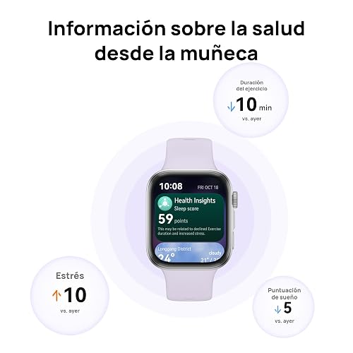 HUAWEI Watch FIT 4 Smartwatch con GPS, iOS & Android, Negro | Pantalla de 1.82", Hasta 10 días de Batería, 100+ Modos Deportivos, Rastreador de fitness con SpO₂, Bienestar Emocional