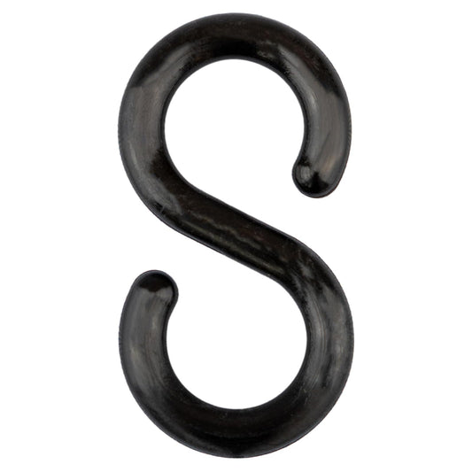 Mr. Chain gancho en S, 2 pulgadas, negro, paquete de 25 (50303-25)