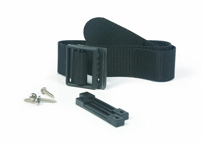 Camco 55364 - Correa de Repuesto para Caja de batería, Color Negro