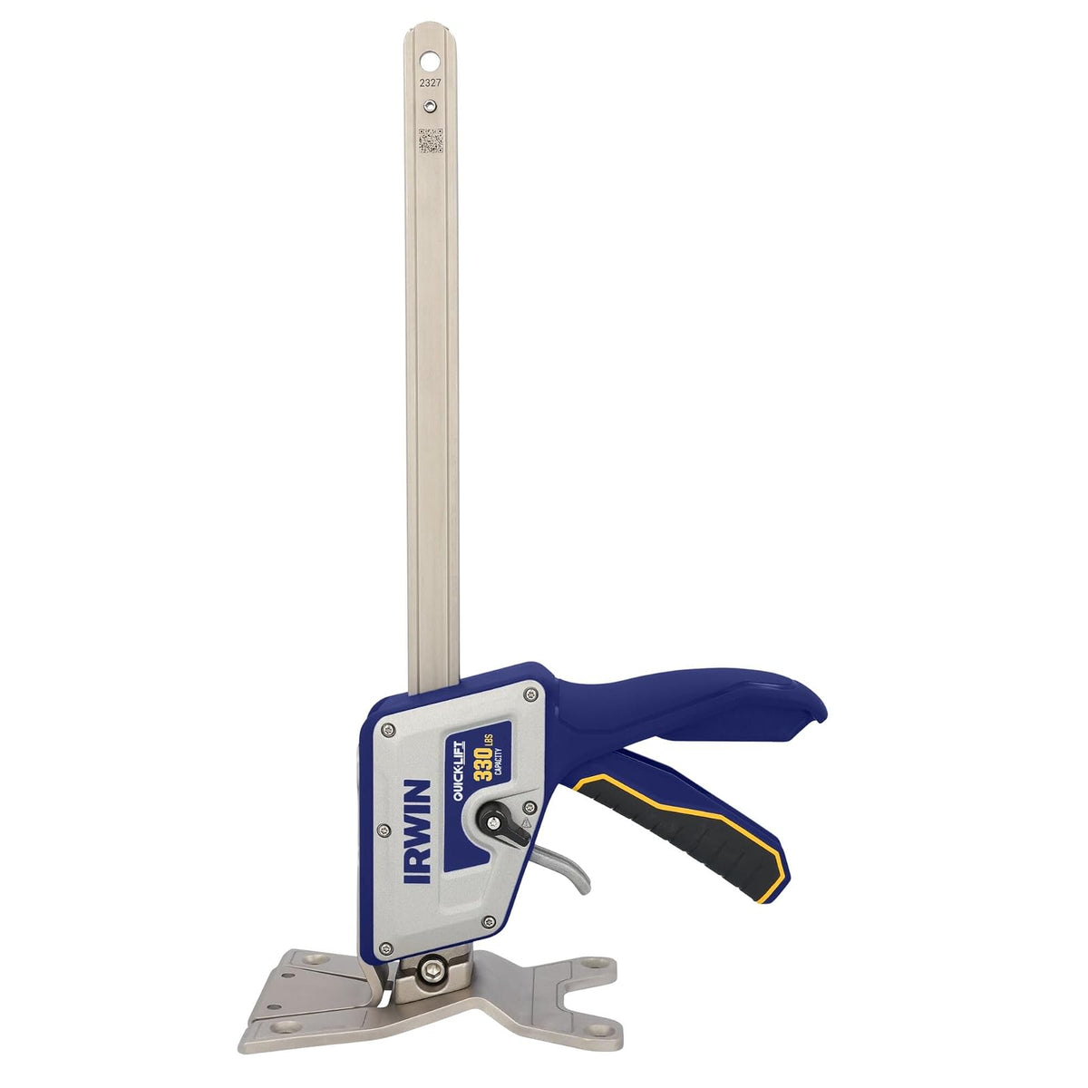 IRWIN - Gato de construcción de elevación rápida, Herramienta de elevación de Mano, Multifuncional, elevación de hasta 10 Pulgadas y Capacidad de elevación de 350 Libras (IRHT83100)