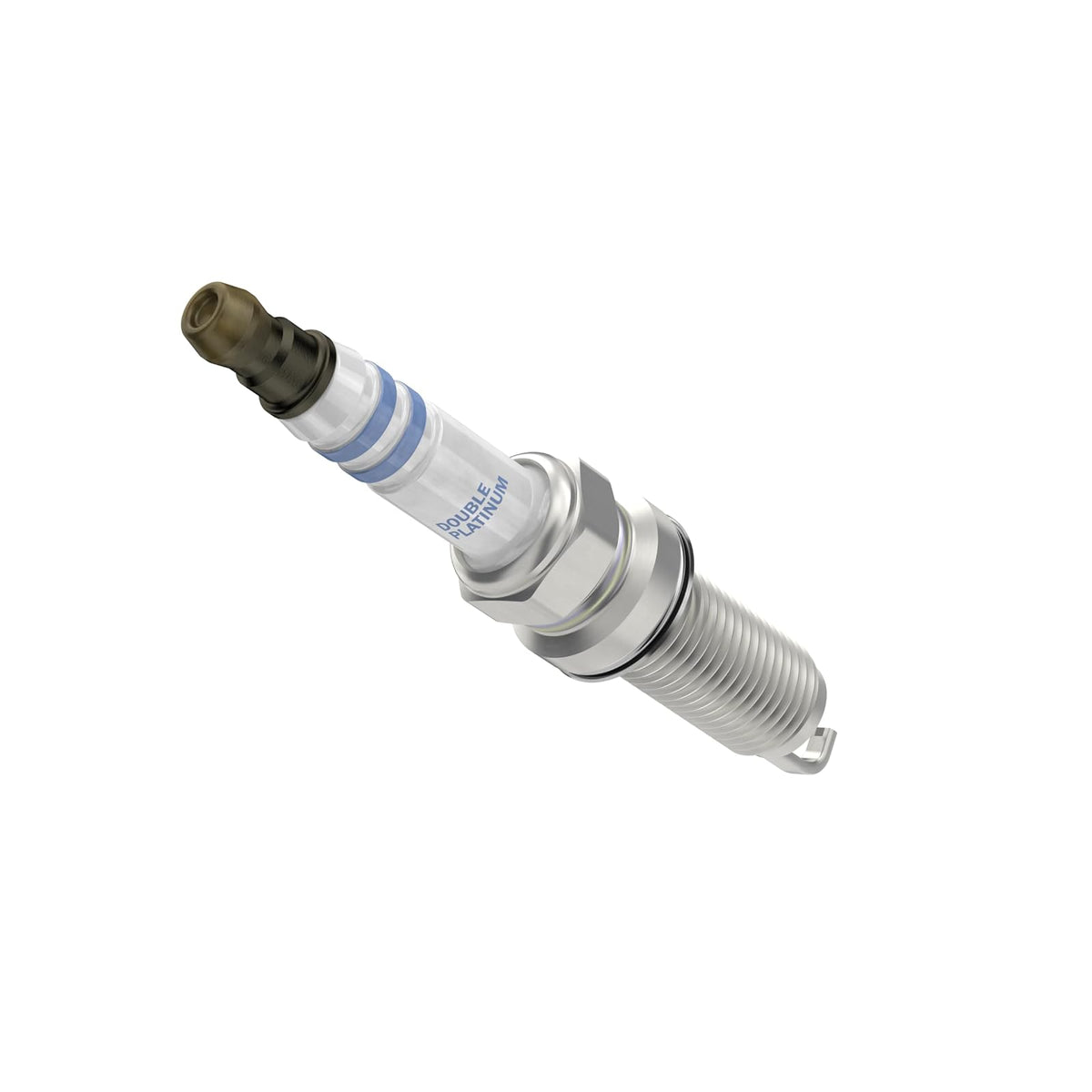Bosch 8121 Bujía de Platino Doble, Paquete de 4 | Paquete de 4, compatible con vehículos Nissan y Suzuki