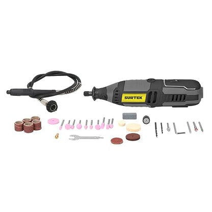 Surtek MT518 Juego de moto tool eléctrico 1/8" 135 W, 42 piezas