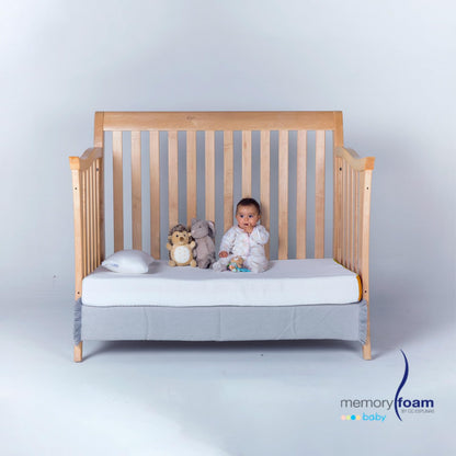 MEMORY FOAM BABY | Colchón de Cuna Para Bebé Baby Better – Firmeza Media - 120 x 60 x 10 cm – Hecho con Memory Foam