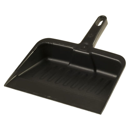 Rubbermaid Commercial Products 12.25, sartén Resistente para Polvo, plástico Duradero, carbón, Ideal para recolección de desechos industriales/Profesionales y Limpieza del hogar