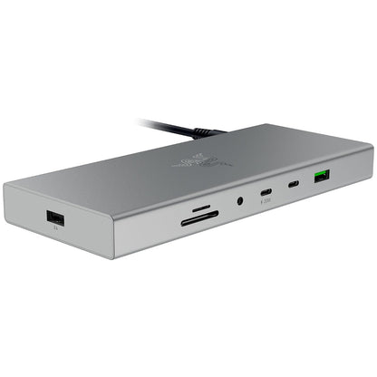 Razer USB 4 Dock – USB Type C 14-in-1 Multiport Adapter Mercury White