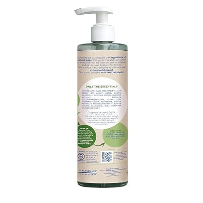 Mustela Bio Orgánico, Gel de Baño Corporal y Capilar, 400ml