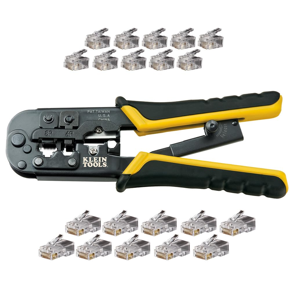 KLEIN TOOLS VDV226-817 | Kit Modular | Voz Y Datos | Crimpadora