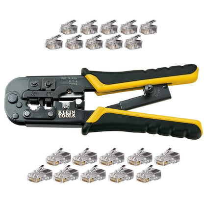 KLEIN TOOLS VDV226-817 | Kit Modular | Voz Y Datos | Crimpadora