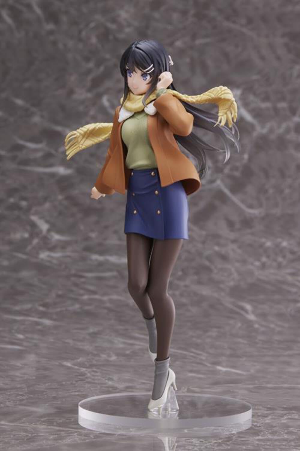 Taito Rascal Do Not Dream of A Dreaming Girl: MAI Sakurajima Figura Coreful (versión de Ropa de Invierno)