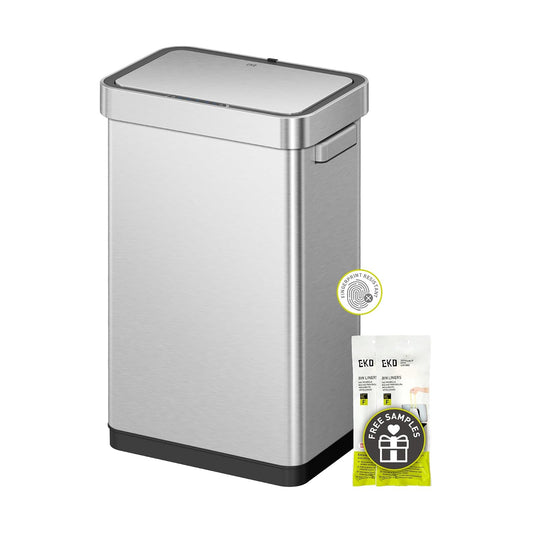 EKO Deluxe Mirage-T Bote de Basura para Cocina 50 L con Sensor