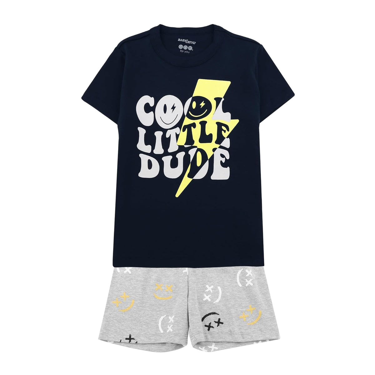 Baby Creysi Conjunto de Pijama para Niño - 4 Años - Azul Marino