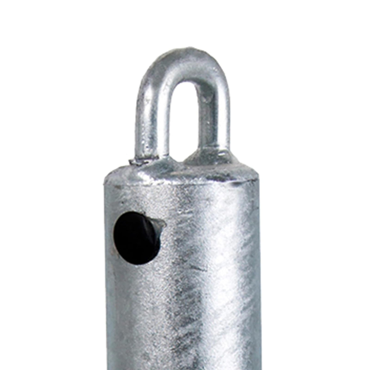 Guardian 00656 - Anclaje de poste de acero galvanizado de 18 pulgadas de alto, aplicaciones de hormigón de 5000 libras, rotura mínima de Stregth OSHA y ANSI Cumple