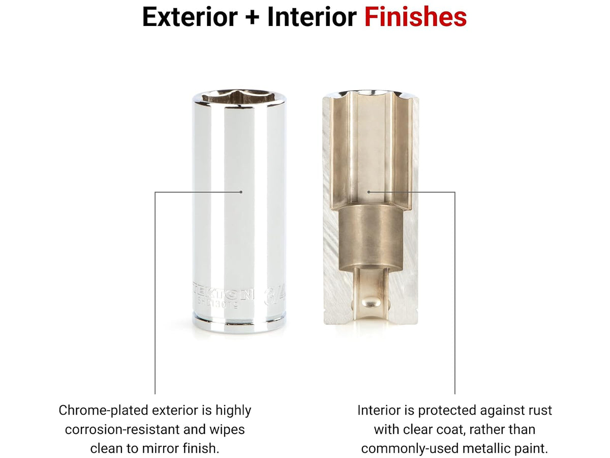 TEKTON SHD13025 - Unidad de 3/8 pulgadas x 1 pulgada de profundidad | Profundo