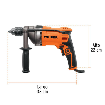 Truper ROTO-1/2A9, Rotomartillo 1/2" 850 W profesional