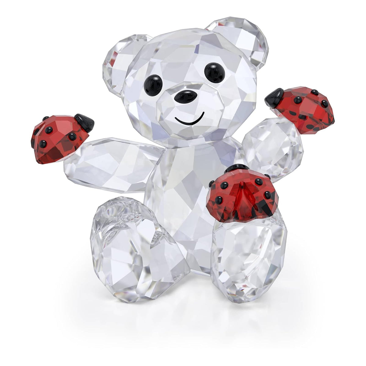SWAROVSKI Figura Oso Kris con Margarita, Cristal - moderno