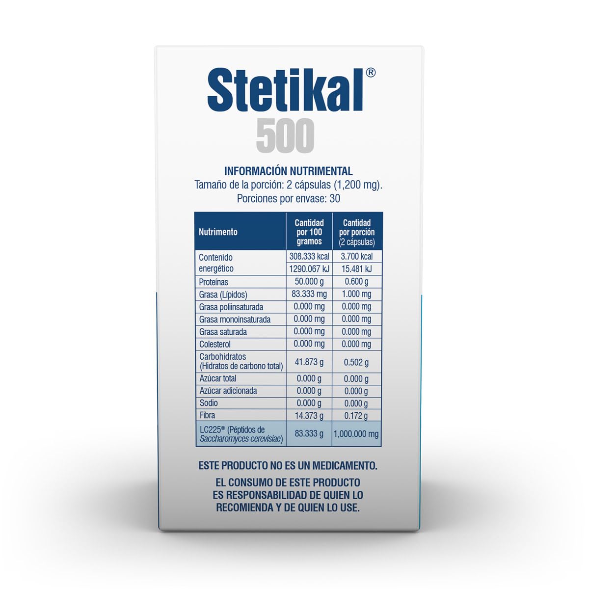 STETIKAL 500 X 60 CÁPSULAS