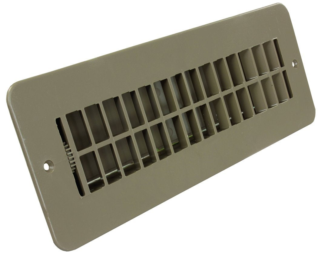 Productos Jr dampered Floor Piso Registro, Bronceado