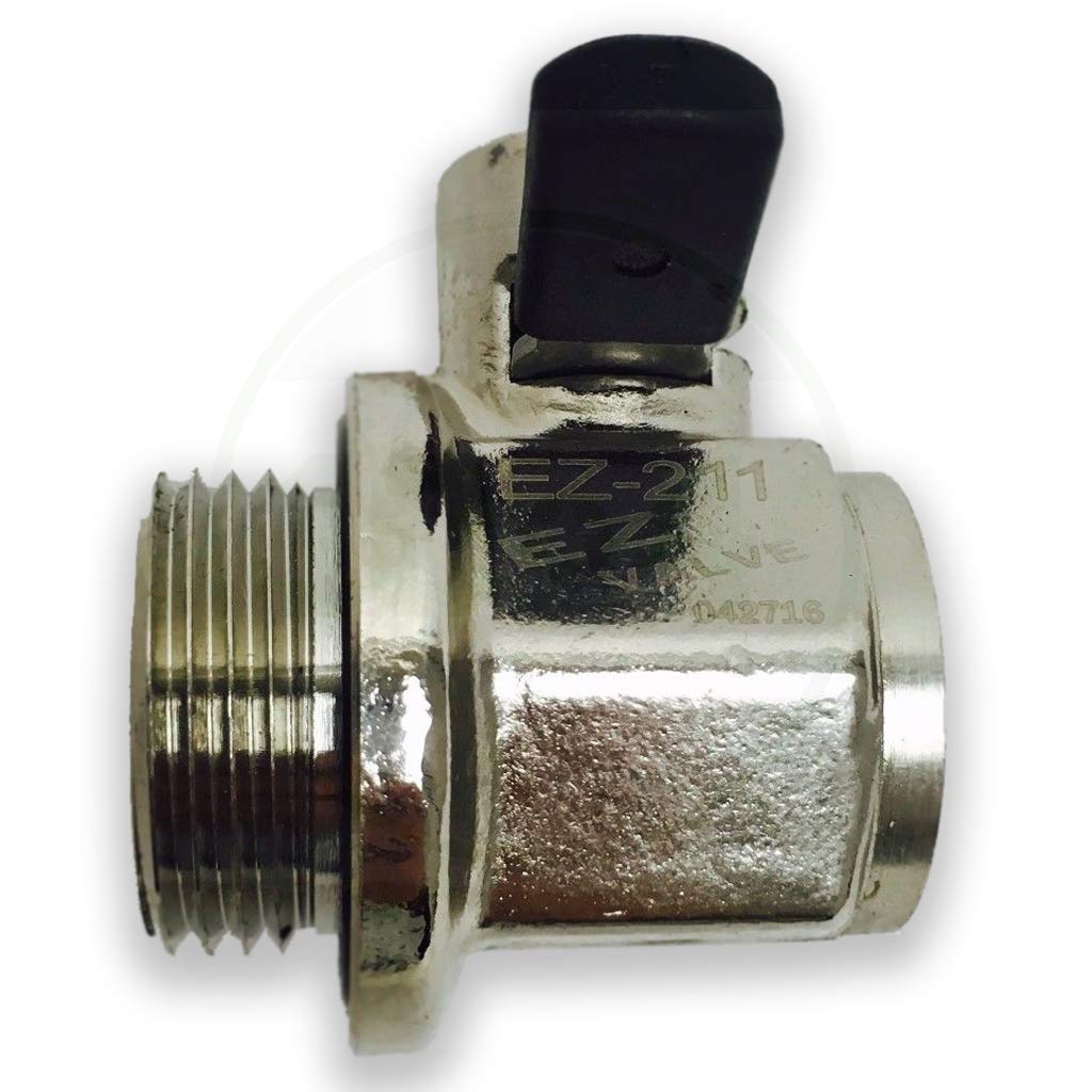EZ Oil Drain Valve Válvula de Drenaje de Aceite 27 mm-2.0, Plateado, EZ-211