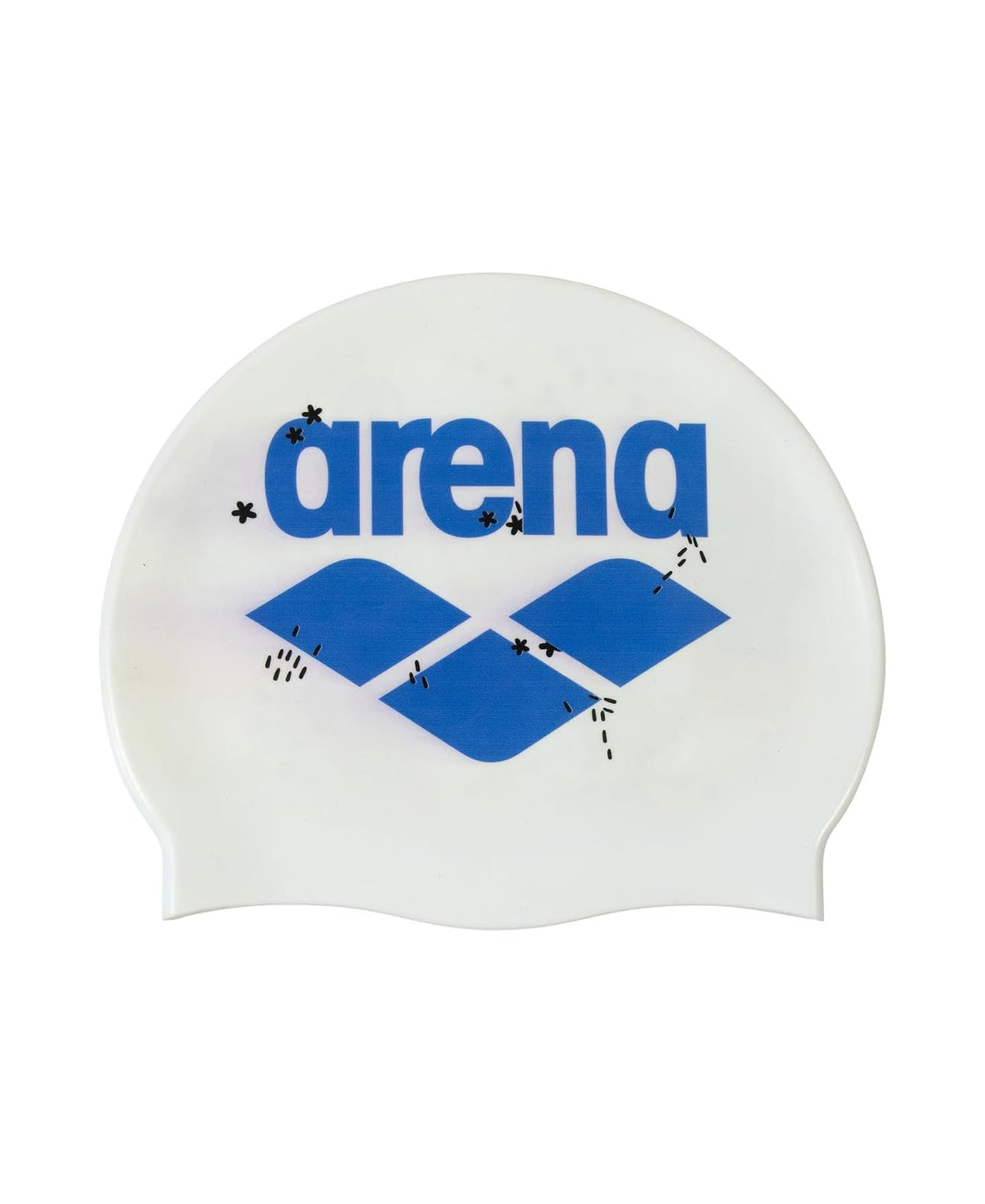 ARENA HD Unisex Adult Elastic Silicone Swim Cap for Men and Women, Fitness Swimming Gear Soft and Stretchy Pool Bathing Cap