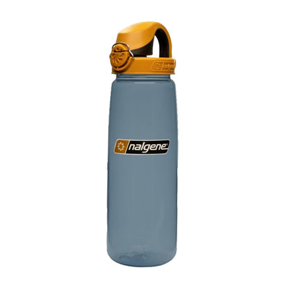 Nalgene Sustain Tritan Botella de Agua sin BPA de 24 oz - Rhino con café - negro