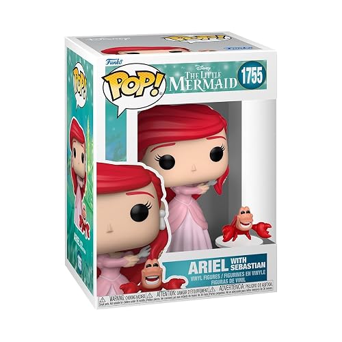 Funko Pop! & Buddy: Disney The Little Mermaid - Ariel with Sebastian | Mercancía Oficial - Figura de Vinilo Coleccionable para Decoración - Regalo de Cumpleaños para Fans