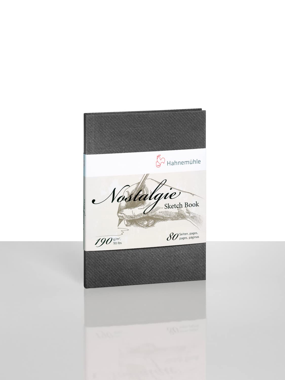 Nostalgie - Cuaderno de bocetos, 190 g/m², cuaderno de dibujo, A5, Retrato, 40 fls