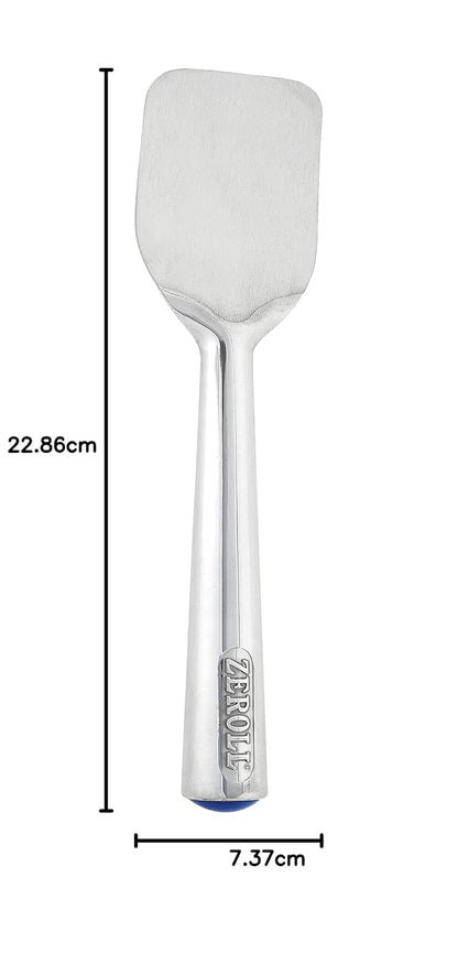 Zeroll Original Tubmate - Pala de helado de aluminio para nivelar, embalar y mezclar a mano, mango relleno de líquido autodescongelante, hoja más gruesa de larga duración, fabricada en Estados Unidos,