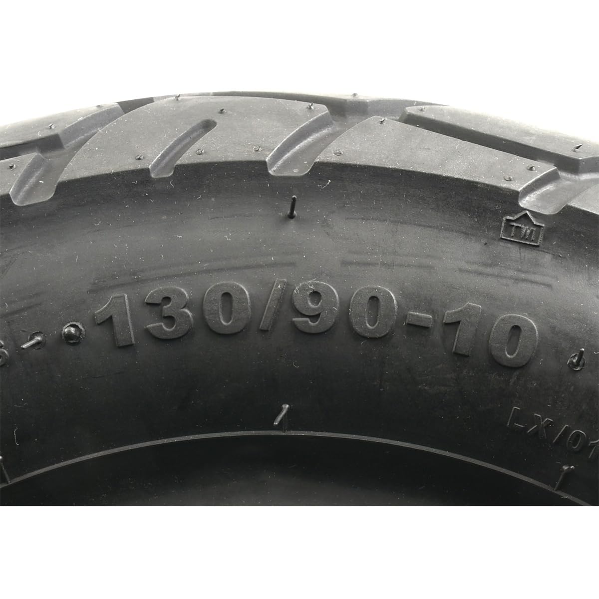 Italika Llanta Radial TL 130/90-10 para Motocicleta Negro