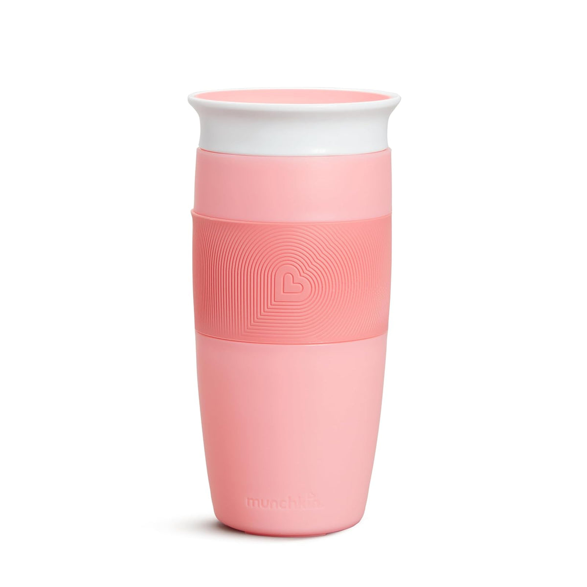 Munchkin Miracle 360 Vaso Antiderrames 14 oz, Morado - Rosa - 1 Unidad (Paquete de 1)