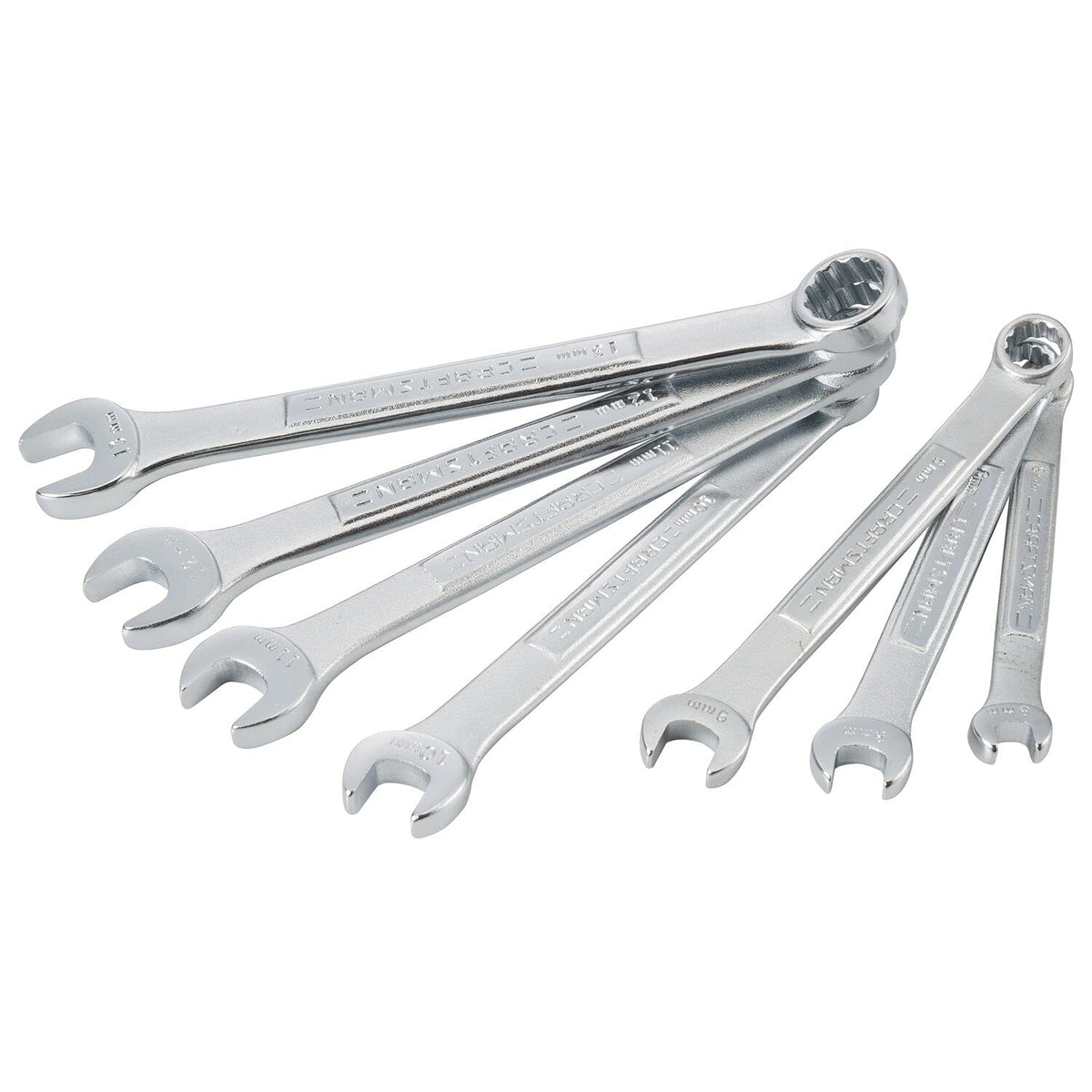CRAFTSMAN Llaves Combinadas Métricas 7 Piezas CMMT21086