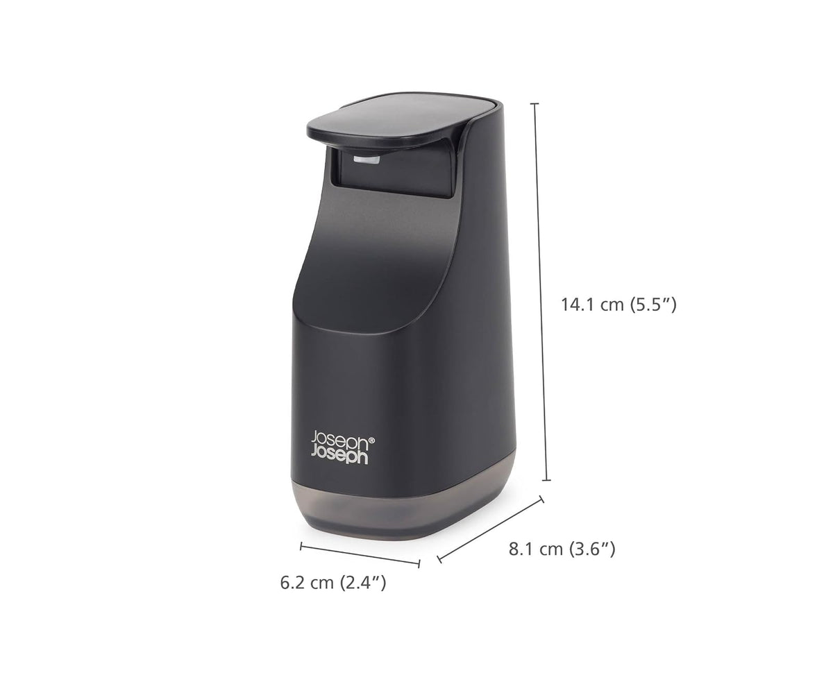 Joseph Joseph Dispensador de jabón Compacto Slim (Negro Mate)