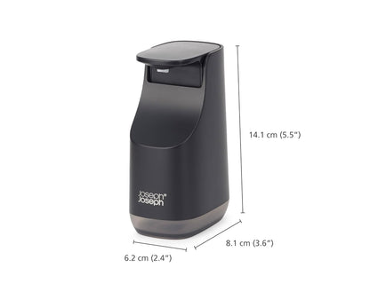 Joseph Joseph Dispensador de jabón Compacto Slim (Negro Mate)