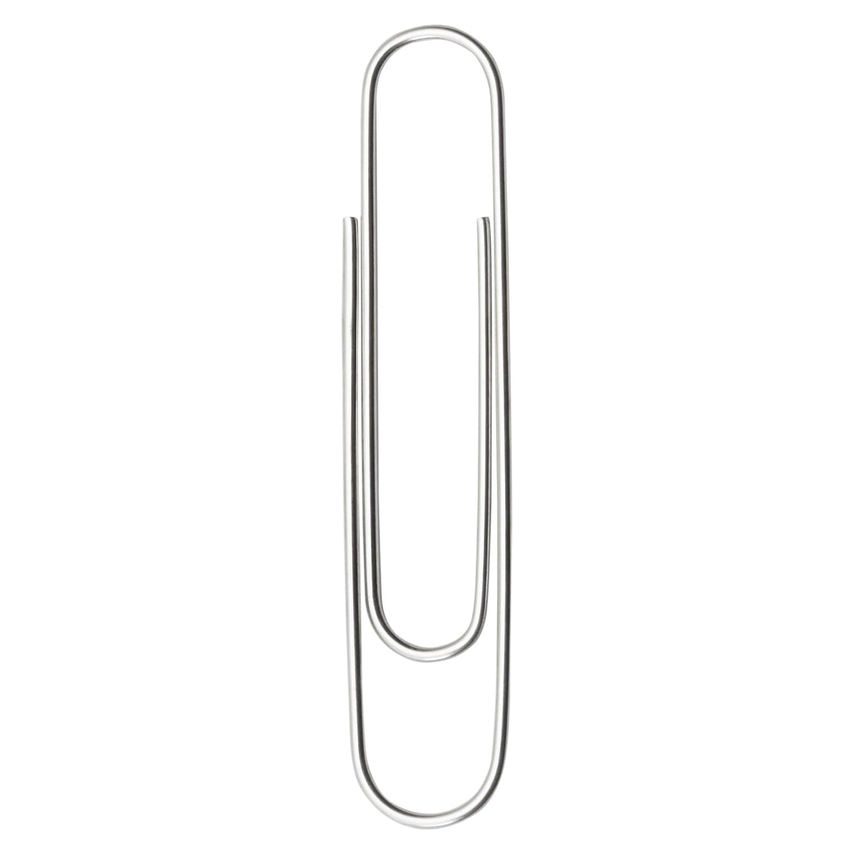 Acco Jumbo Paper Clips, Smooth, 100 Per Pack
