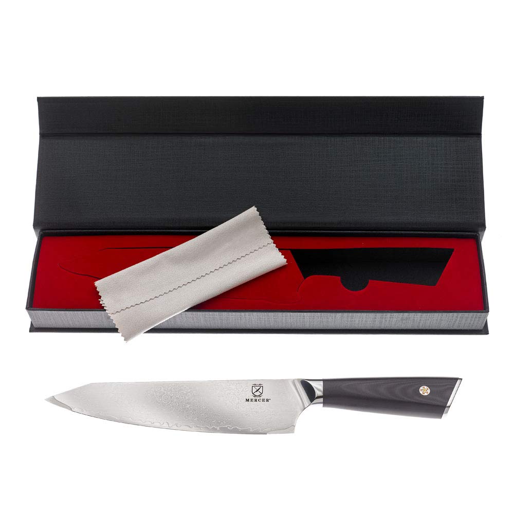 Mercer Culinary - Cuchillo de chef de alta calidad, 8 pulgadas, mango G10