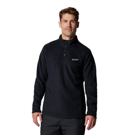 Columbia Steens Mountain Half Snap II Chamarra Polar para Hombre - Negro - - CH