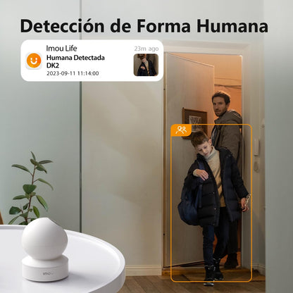 Imou IPC-DK2N Cámara WiFi Interior 4MP con Detección de Personas, Seguimiento Inteligente, Audio Bidireccional y Visión Nocturna