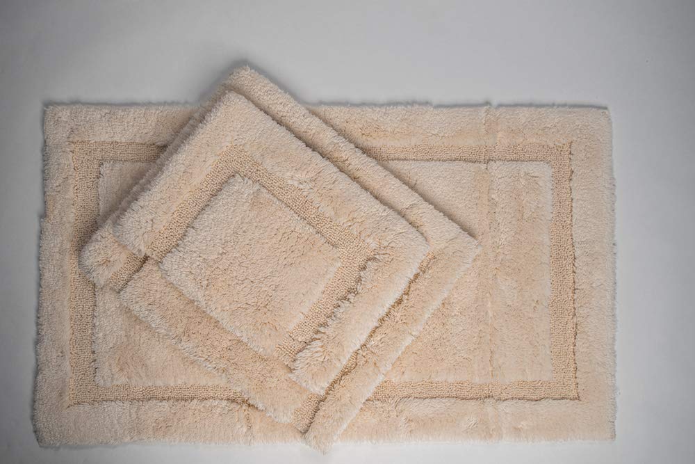 Grund Asheville - Alfombra de baño, 21 x 34 Pulgadas, Marfil