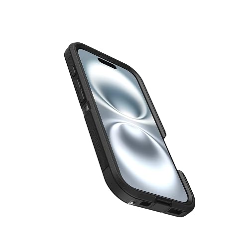 OtterBox - Carcasa Transparente para iPhone 16 Defender Series XT, Lado Oscuro