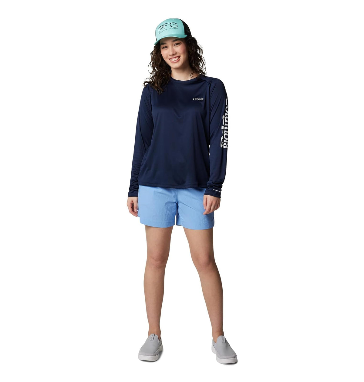 Columbia Tidal tee II - Sudadera con Capucha de Manga Larga para Mujer