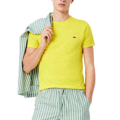 Lacoste Playera Clásica para Hombre, Cuello Redondo - G - Piña