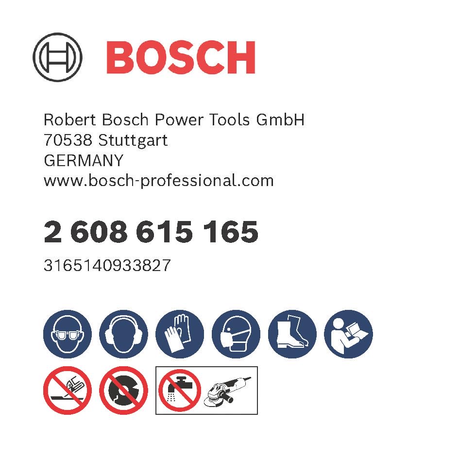 Bosch Professional - Disco de corte de diamante estándar (universal, X-LOCK, diámetro 115 mm, diámetro de orificio: 22,23 mm, ancho de corte 2 mm)