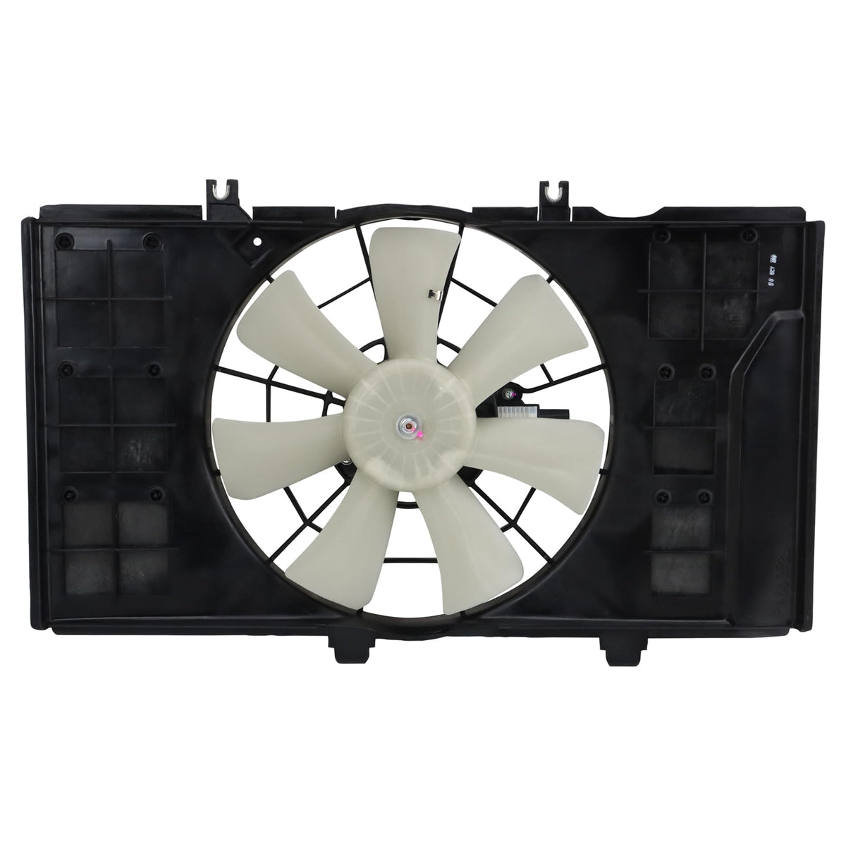 TRQ - Conjunto de ventilador de refrigeración de radiador compatible con Dodge Neon Plymouth CH3115107 2000-2001