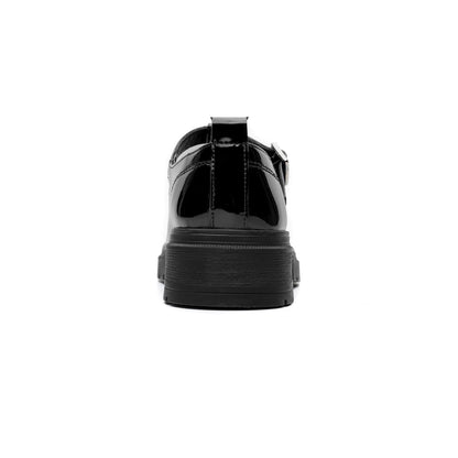 Flexi Zapato Flexi Escolar 131909 Negro Zapatos para Uniformes de Escuela para niña