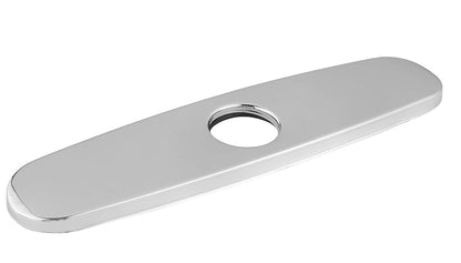 DICA, Cubierta Redonda para Monomando de 8”, Acabado Cromo, Acero Inoxidable, 1 Año de Garantia Contra Cualquier Defecto de Fabricacón, CFR8