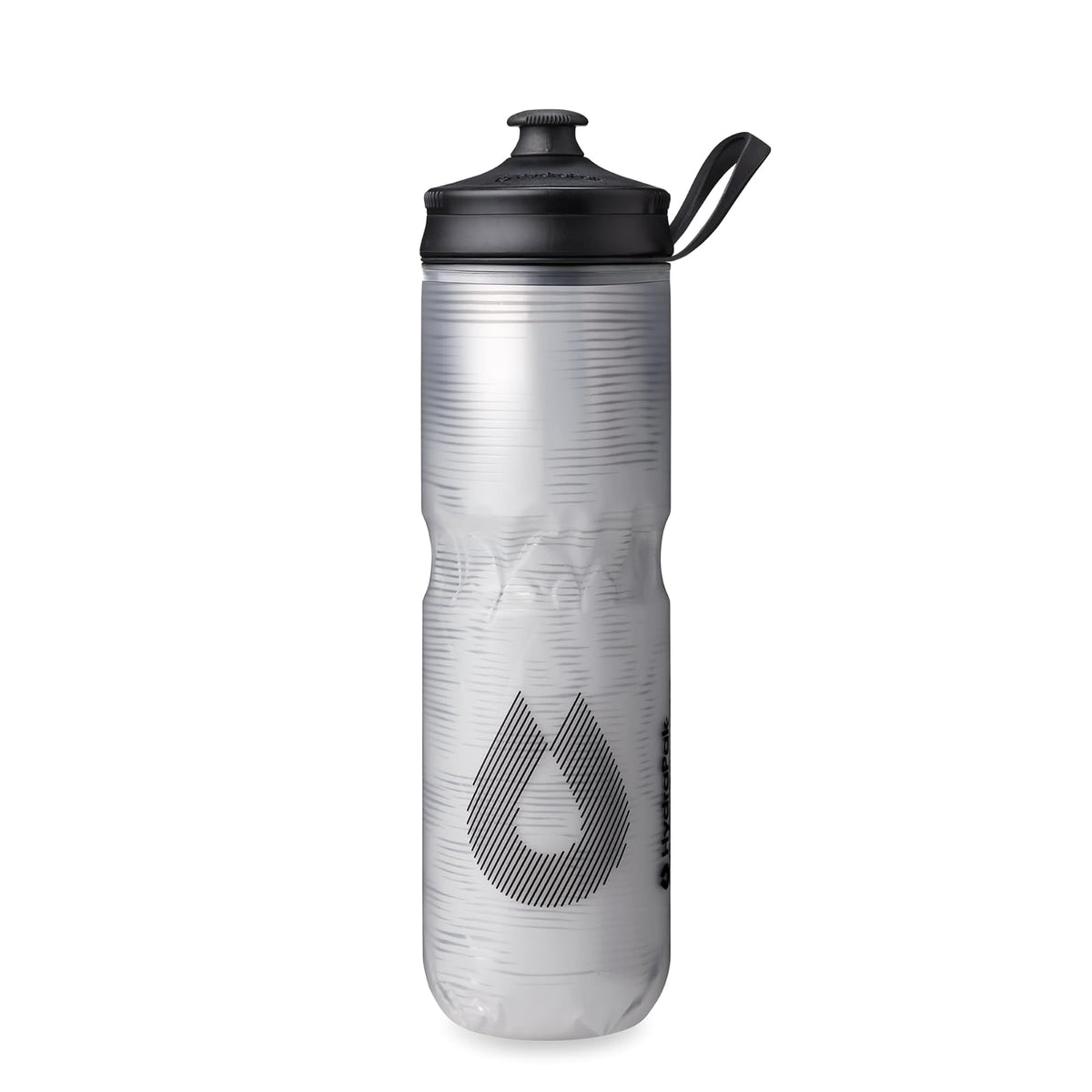 HydraPak Botella Polar Aislada para Deporte - Pulse White - 24oz - 700ml