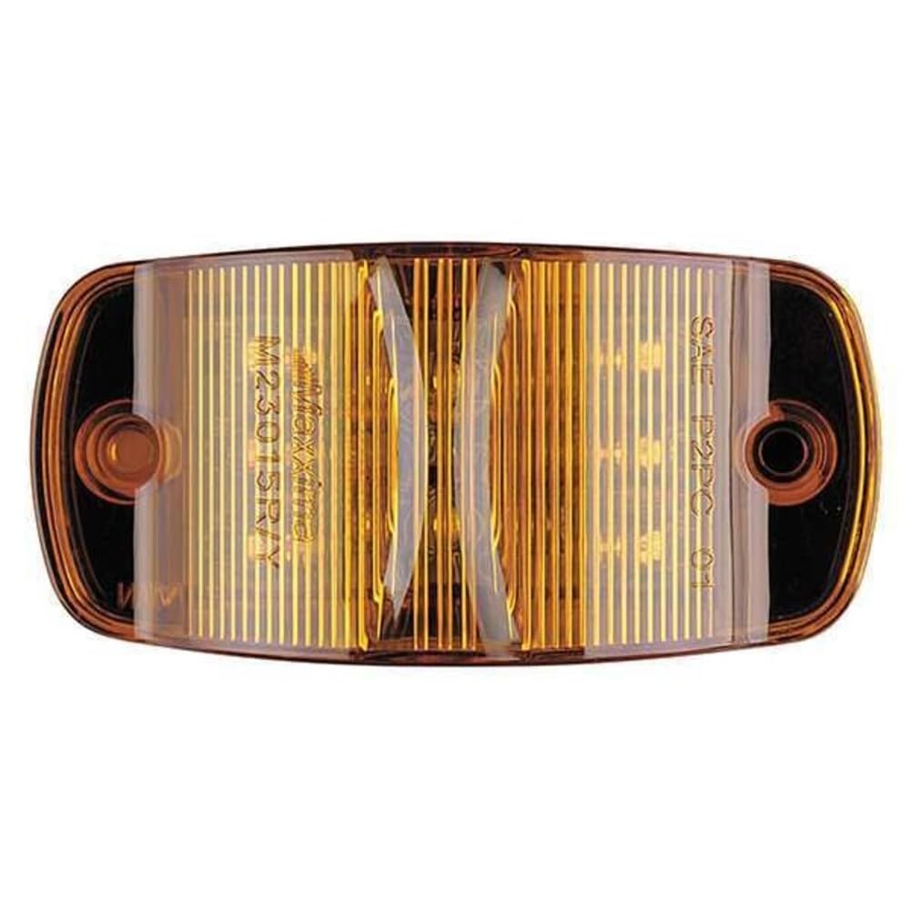 Maxxima M23015Y - Marcador de luz combinada de 4 Pulgadas - Ámbar